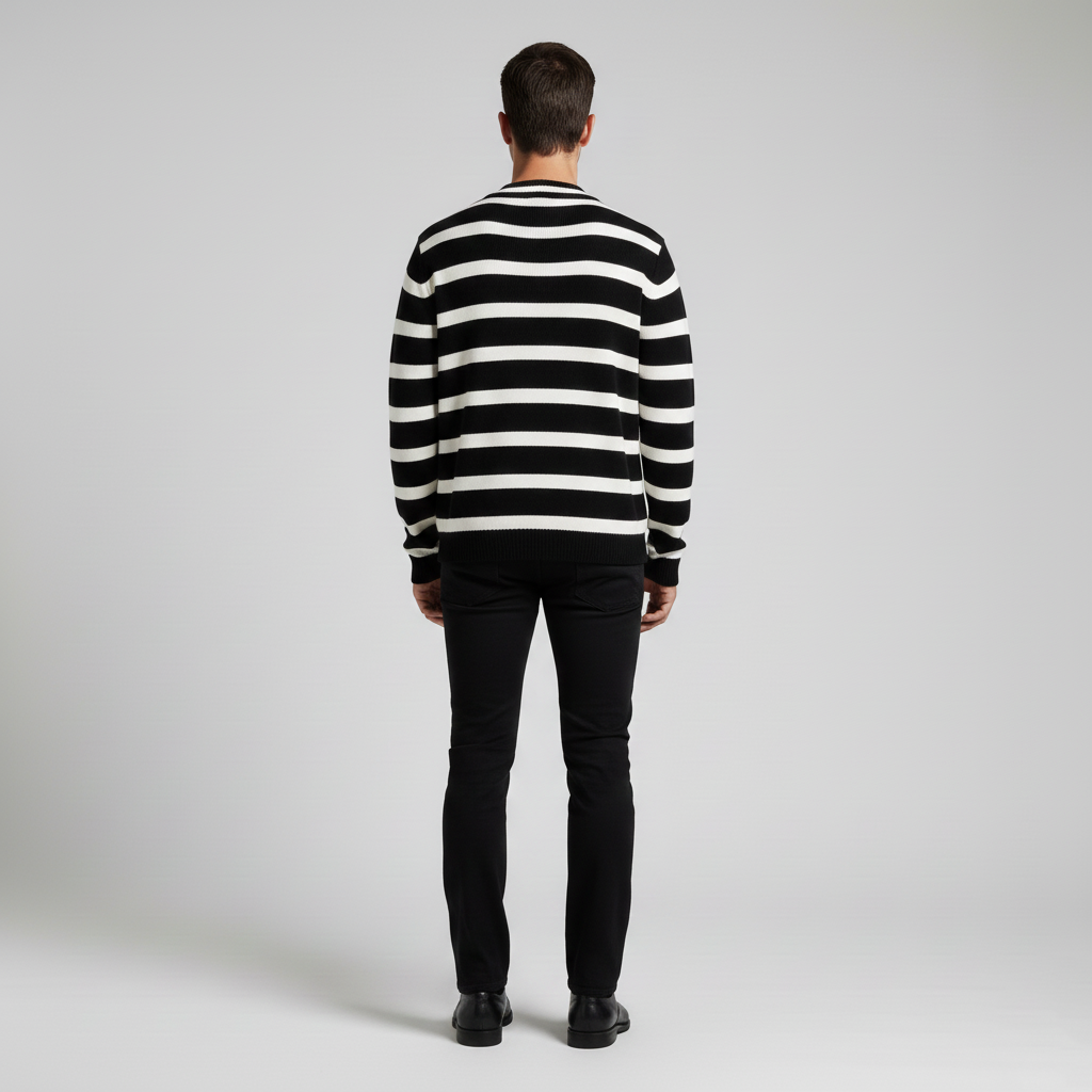 Pull col V pour homme