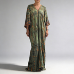 Détail de la manche et de l'ampleur du caftan