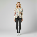 Veste femme à imprimé floral