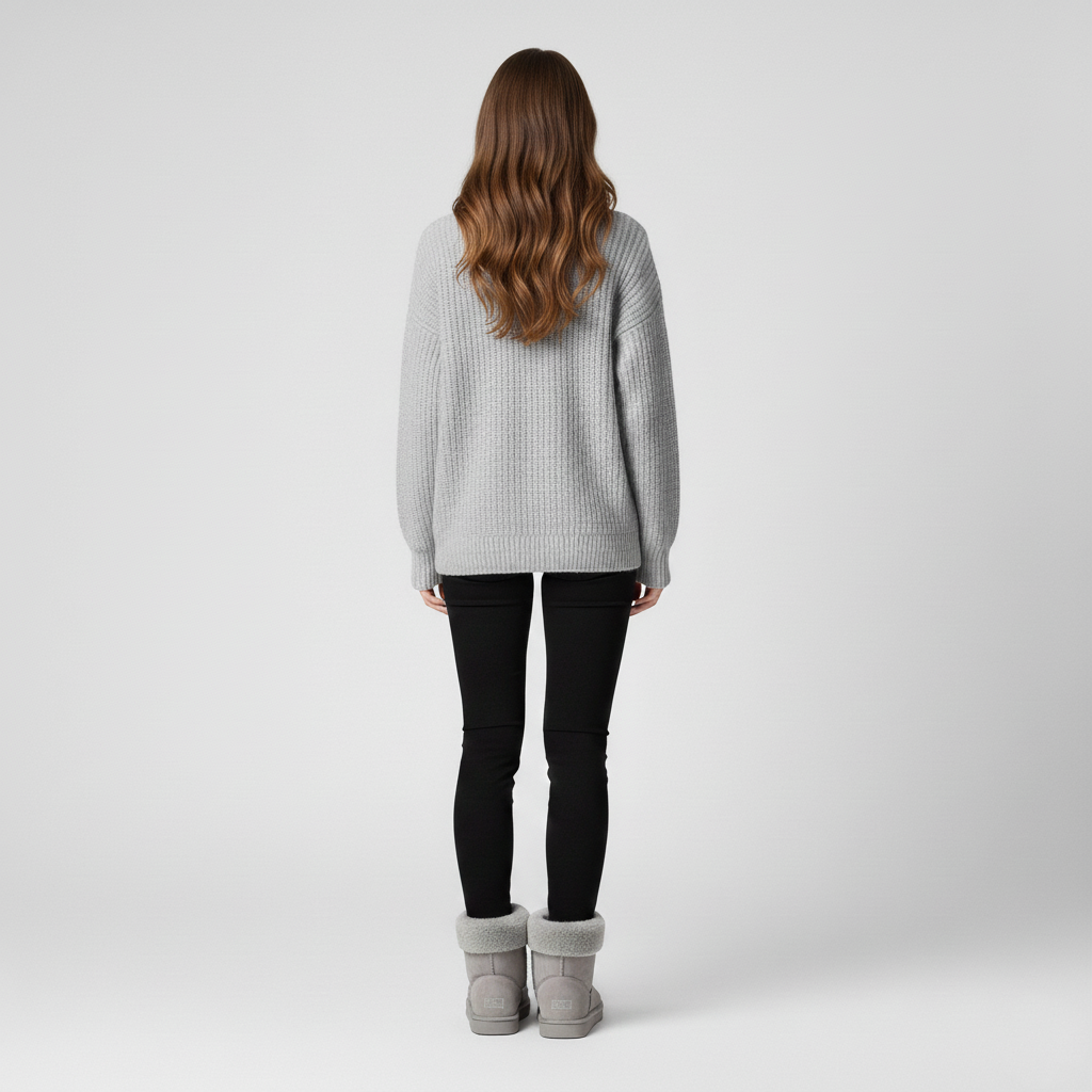 Bottines d’hiver basses pour femme avec doublure chaude