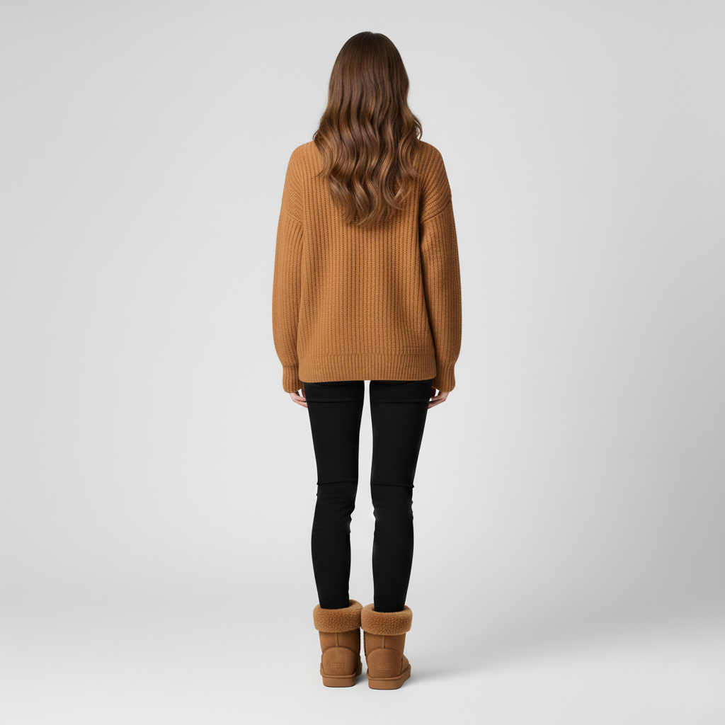 Bottines d’hiver basses pour femme avec doublure chaude