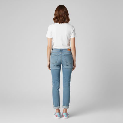 Baskets pour femme à imprimé floral