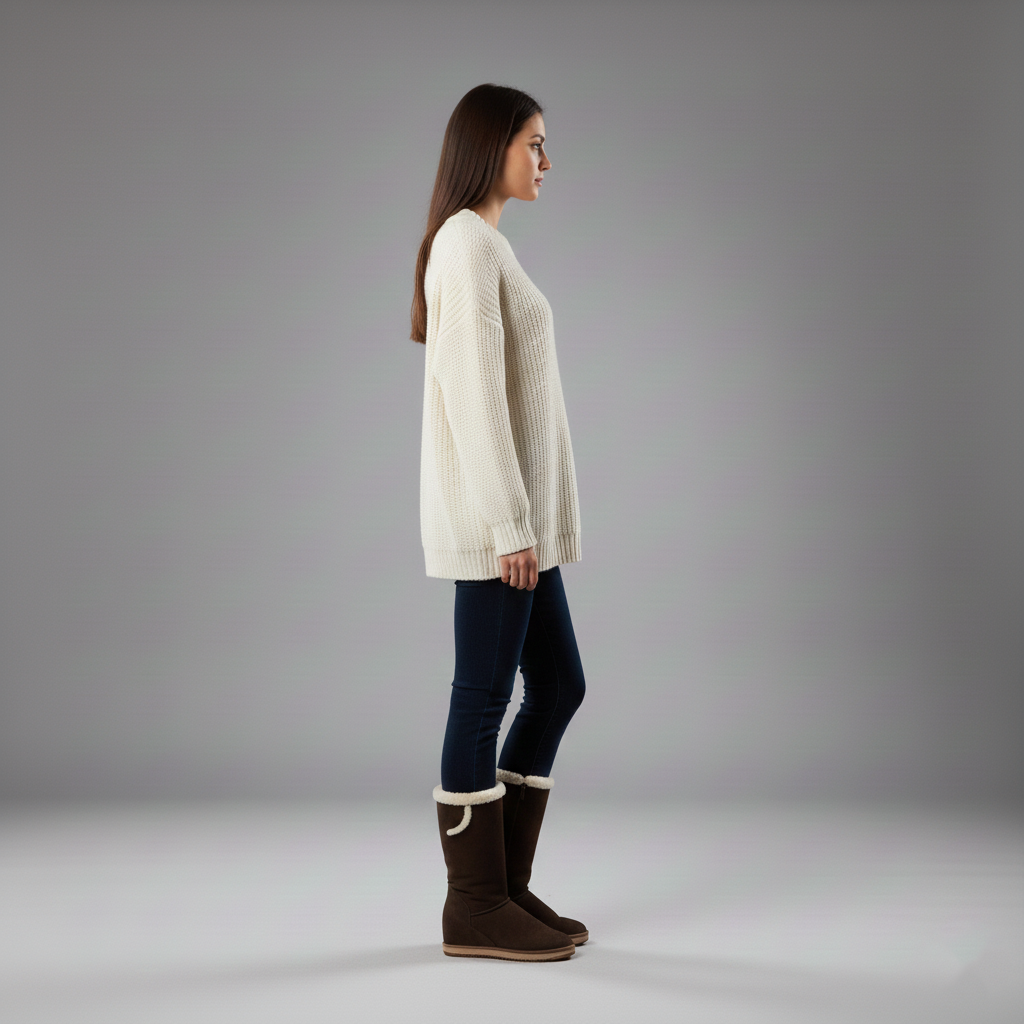 Bottines d’hiver pour femme à talon compensé