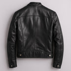 Blouson col montant zippé quatre poches pour homme