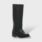 Bottes hautes talon bloc structuré pour femme – vue 6