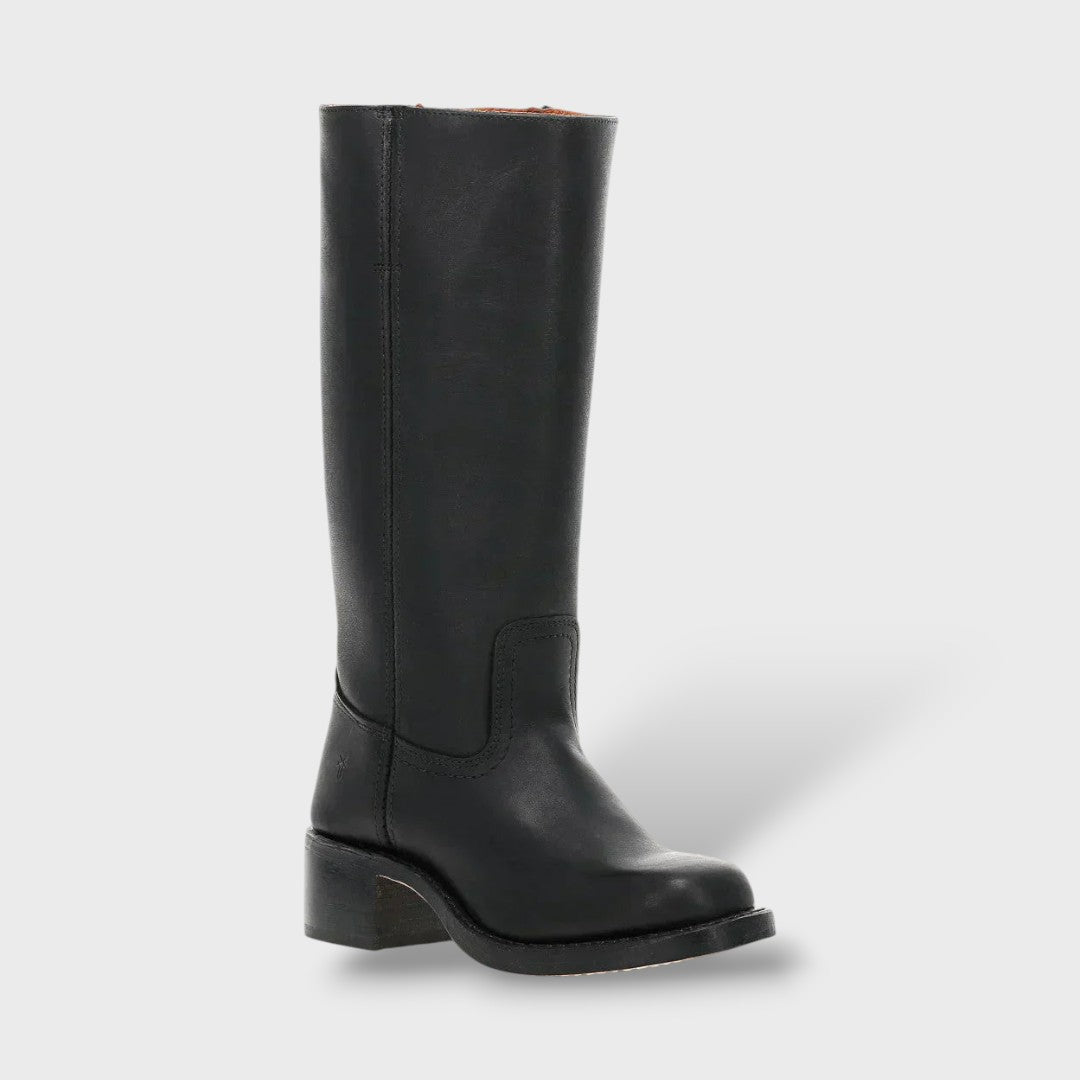 Bottes hautes talon bloc structuré pour femme – vue 6