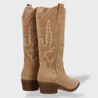 Bottes western brodées à talon pour femme – vue 2
