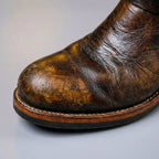 Bottines mi-mollet à double boucle pour homme – vue 2