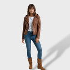 Bottines sangles décoratives fermeture éclair latérale pour femme