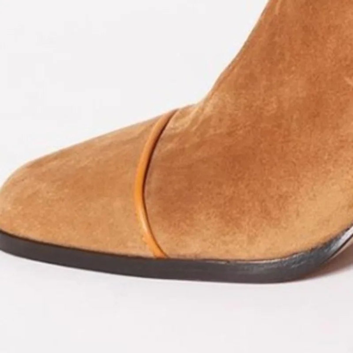 Bottines talon bloc bout carré pour femme – vue 2
