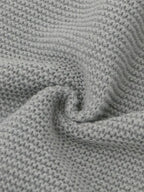 Gilet long ouvert à manches torsadées pour femme – vue 3