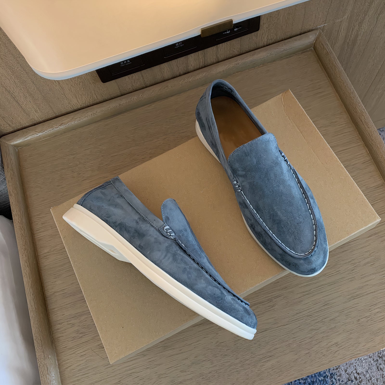 Loafers en daim confortables pour homme
