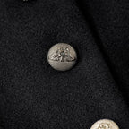 Manteau long col tailleur à boutons pour femme – vue 7