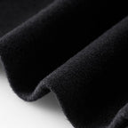 Manteau long col tailleur à boutons pour femme