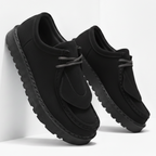 Mocassins homme vue arrière et talon renforcé