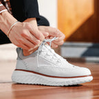 Vue intérieure confort baskets cuir