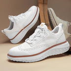 Pose dynamique baskets homme tressé