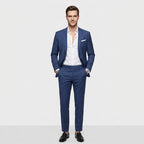 Pantalon slim gris charbon détail ourlet effilé