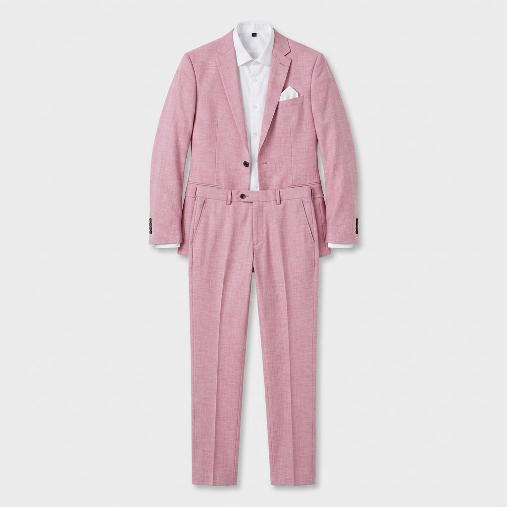 Costume slim gris charbon détail doublure blazer