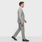 Costume deux pièces slim en gris charbon pour homme