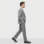 Costume deux pièces slim en gris charbon pour homme