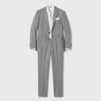 Costume deux pièces slim en gris charbon pour homme