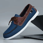 Chaussure bateau de profil droit détail talon