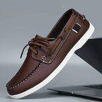 Chaussure bateau vue intérieure semelle orthopédique