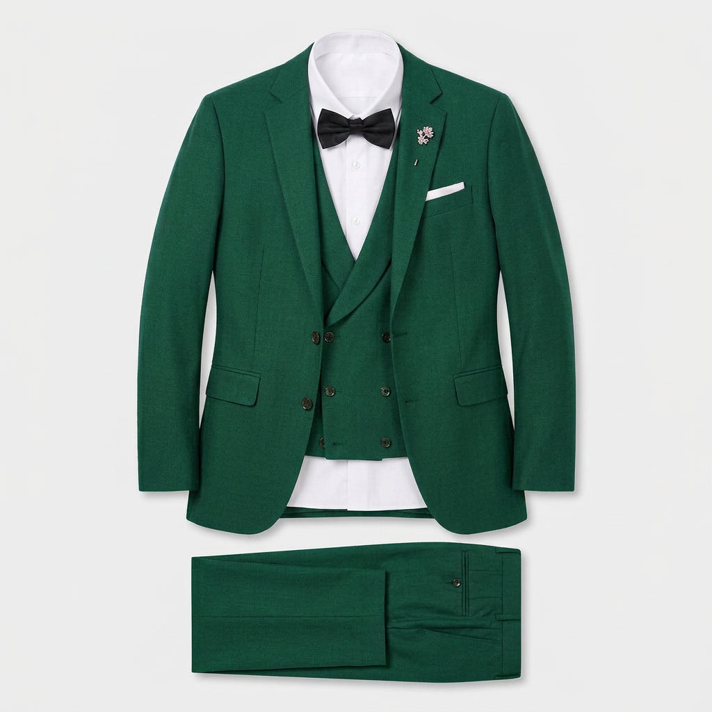 Détail de la poche poitrine du blazer