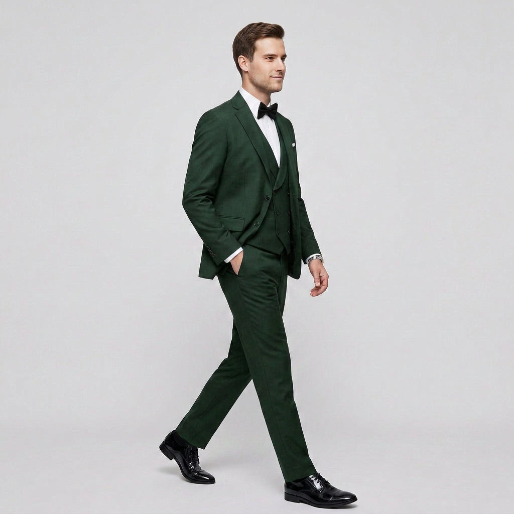 Costume complet vue trois quarts avant