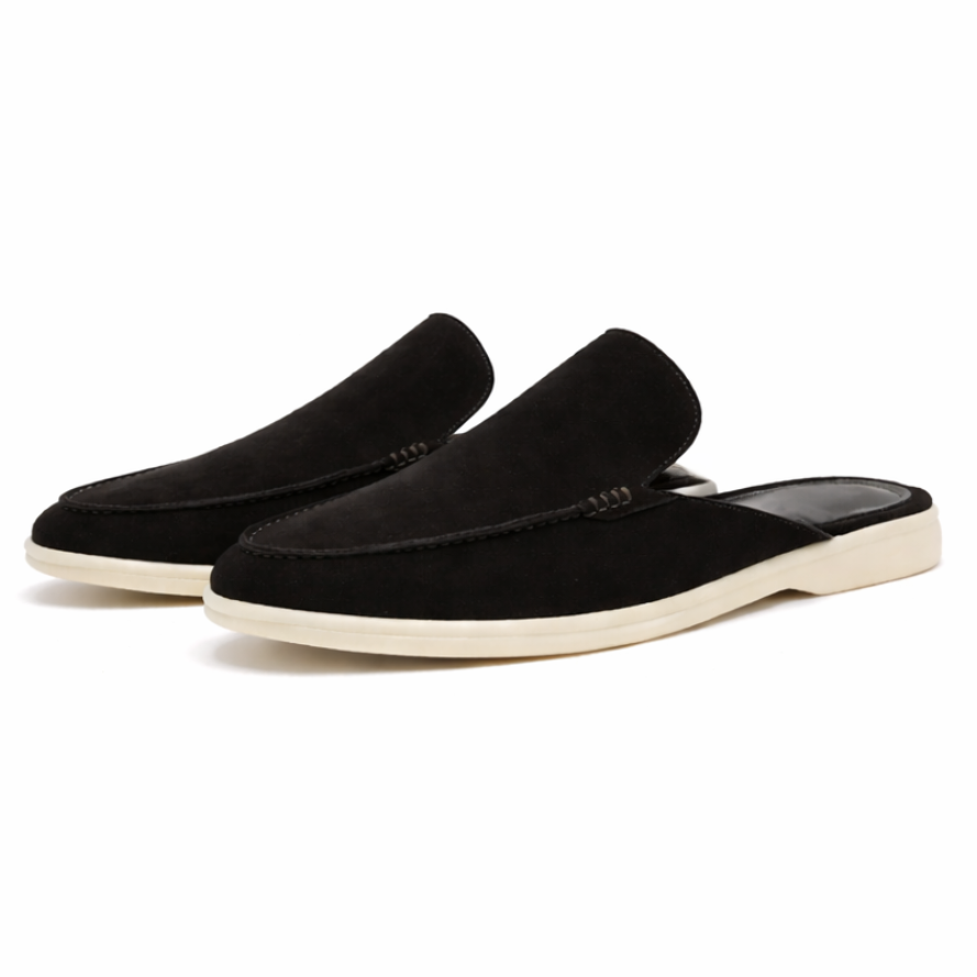 Mocassins en daim à enfiler pour homme