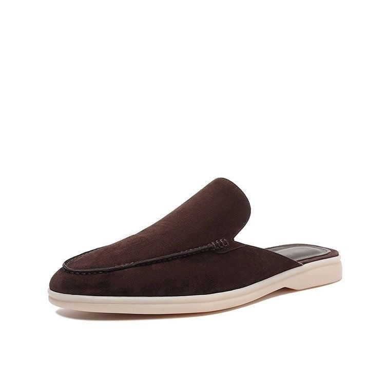 Mocassins en daim à enfiler pour homme