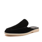Mocassins en daim à enfiler pour homme