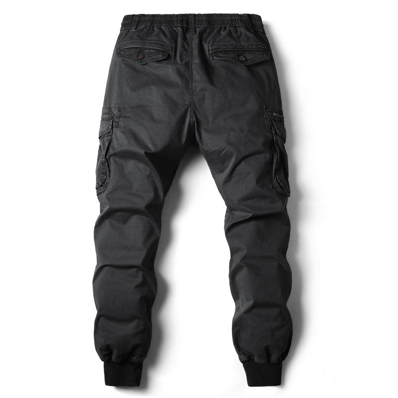 Pantalon cargo jogger avec poches multiples pour homme – vue 4