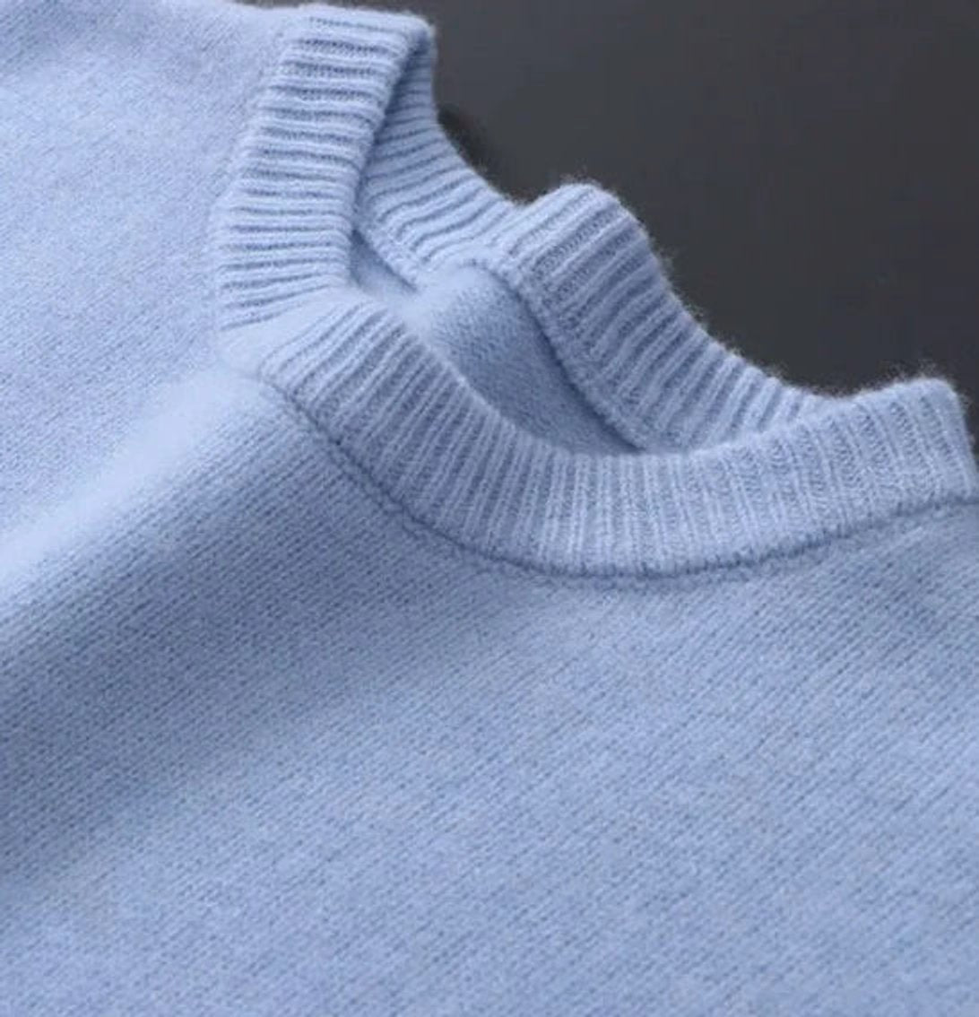 Pull homme col rond manches longues pour homme