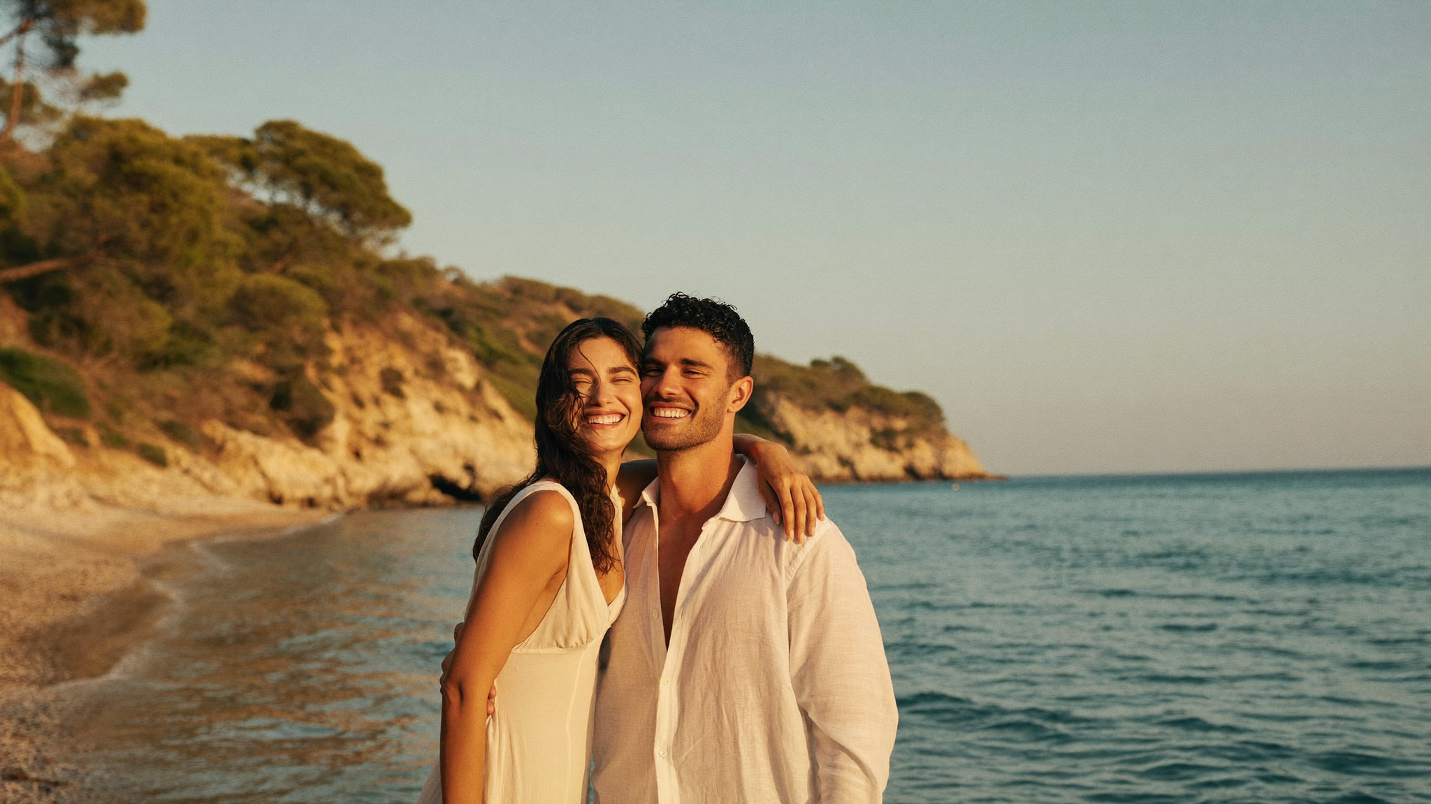 Soldes d'ete RAMISI couple cote francaise