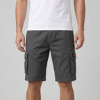 Short cargo poches multiples coupe décontractée pour homme