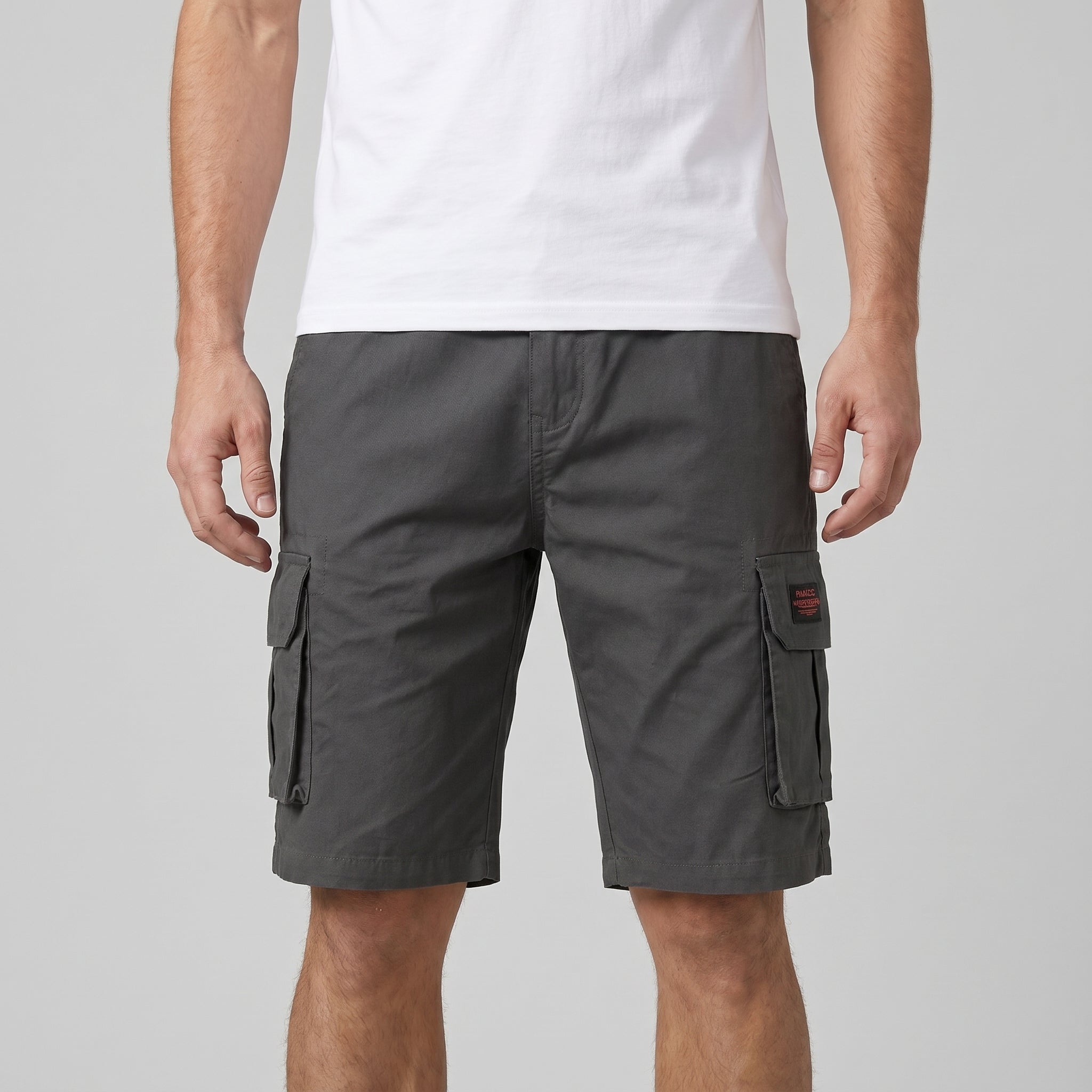 Short cargo poches multiples coupe décontractée pour homme