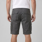 Short cargo poches multiples coupe décontractée pour homme
