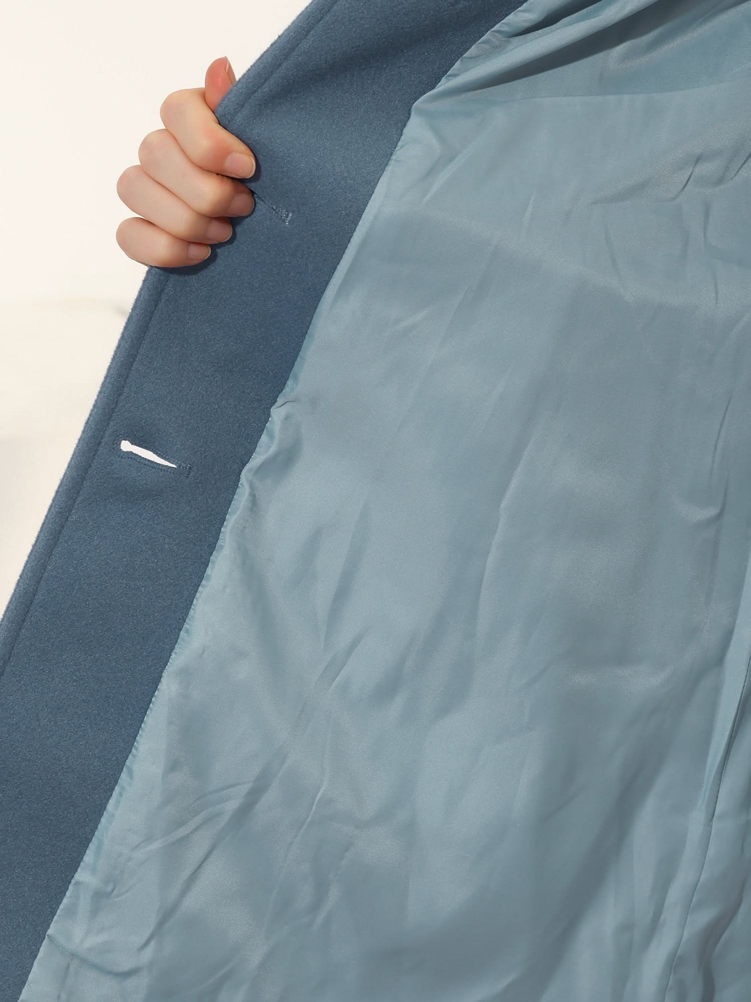 Trench classique ajusté à boutons pour femme – vue 8