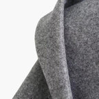 Trench long à capuche et ceinture pour femme – vue 6