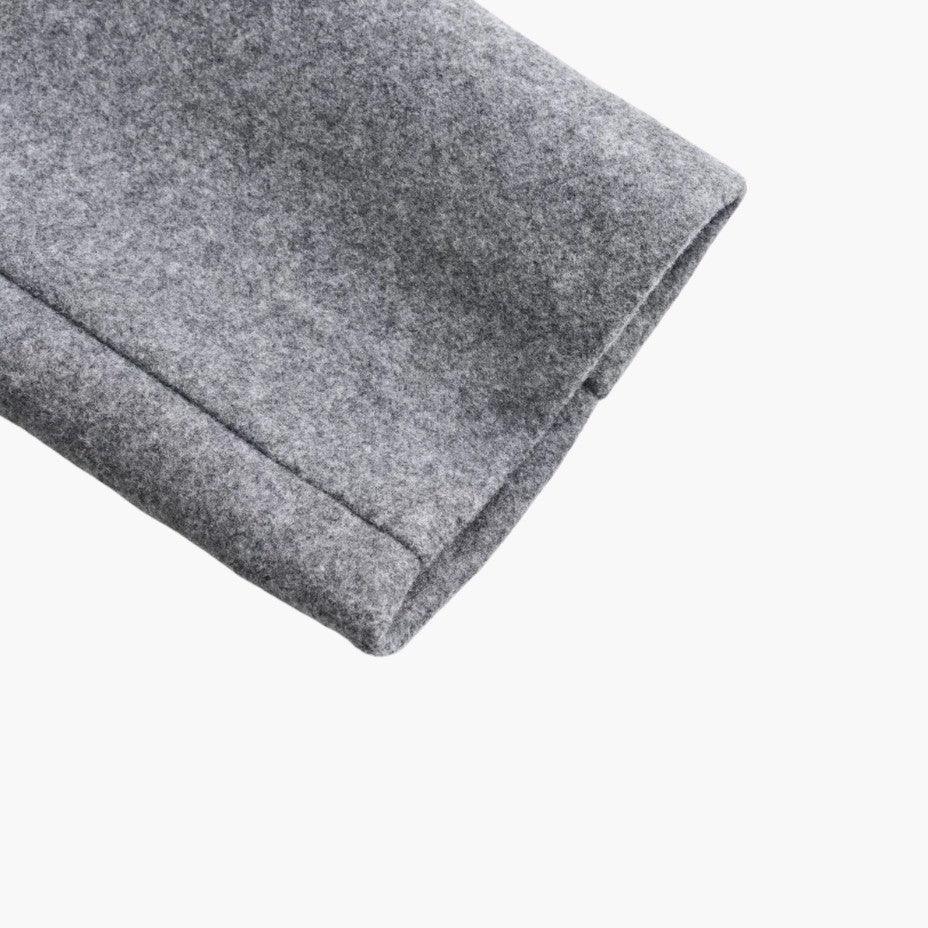 Trench long à capuche et ceinture pour femme – vue 7