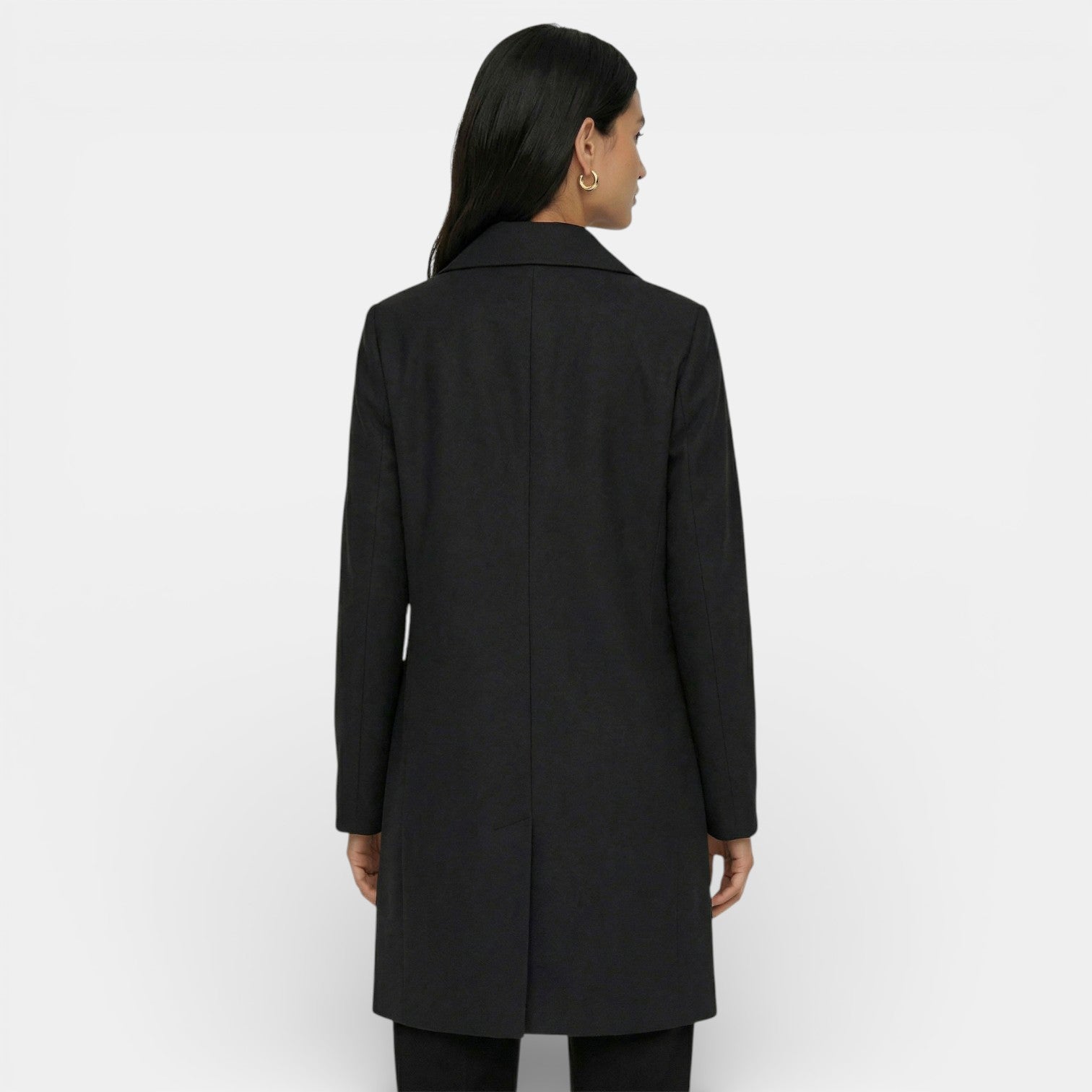 Trench mi-long col classique boutons pour femme – vue 8