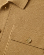 Veste boutonnée col chemise poches plaquées pour homme – vue 3