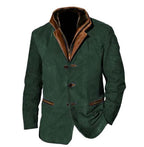 Veste col montant boutons vintage pour homme – vue 2