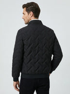 Veste matelassée légère à col montant pour homme