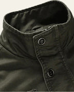 Veste militaire col montant multi-poches pour homme – vue 3