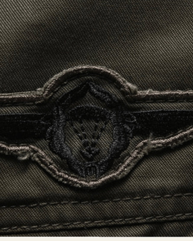 Veste militaire col montant multi-poches pour homme – vue 5