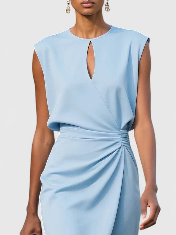 Robe midi vue de dos