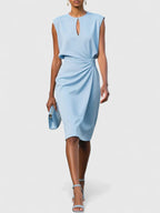 Robe midi profil côté droit